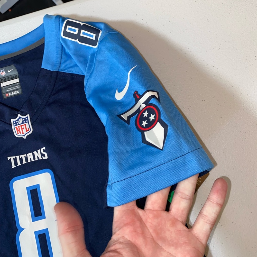 Women’s Tennessee Titans #8 Marcus Mariota NFL on Field Nike Jersey | Size XL - Picture 6 of 14
